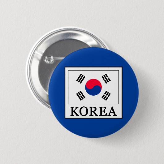 Korea Button (Vorne & Hinten)