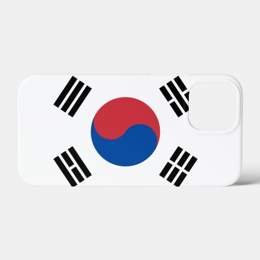 Korea Case-Mate iPhone Hülle (Rückseite (Horizontal))