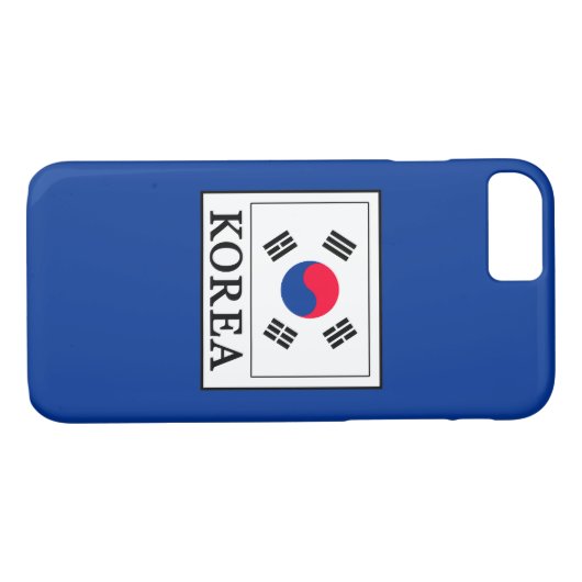 Korea Case-Mate iPhone Hülle (Rückseite (Horizontal))