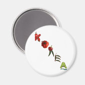 Korea Chili Paprikaschoten Magnet (Vorderseite/Rückseite)