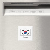 Korea Flag Design Magnet (In Situ (Geschirrspüler))