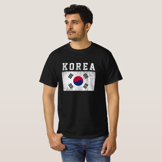 Korea Flag T-Shirt (Vorne ganz)