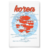 Korea Fotodruck (Vorne)