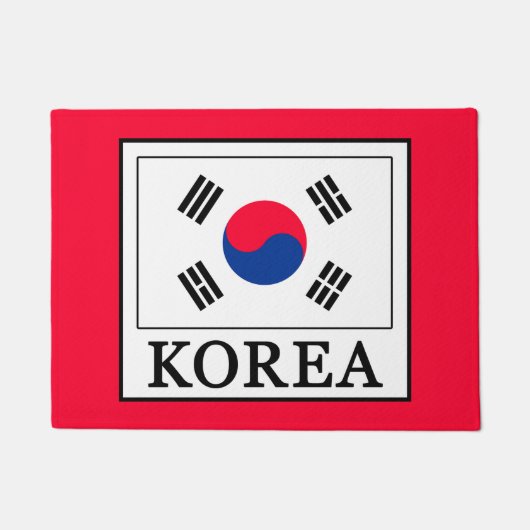 Korea Fußmatte (Vorderseite)