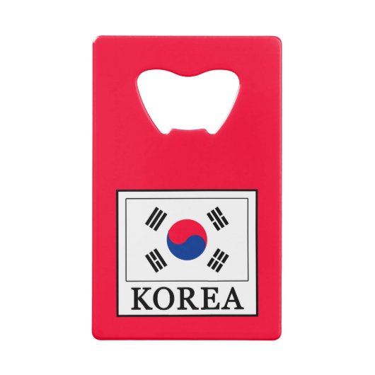Korea Geldbeutel Flaschenöffner (Vorderseite)