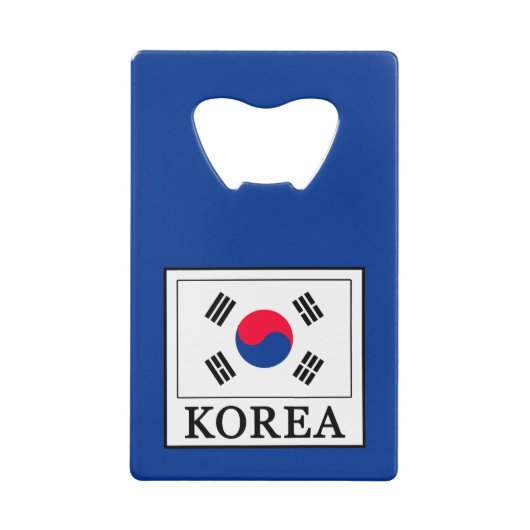 Korea Geldbeutel Flaschenöffner (Vorderseite)