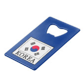 Korea Geldbeutel Flaschenöffner (Rückseite Schrägansicht)
