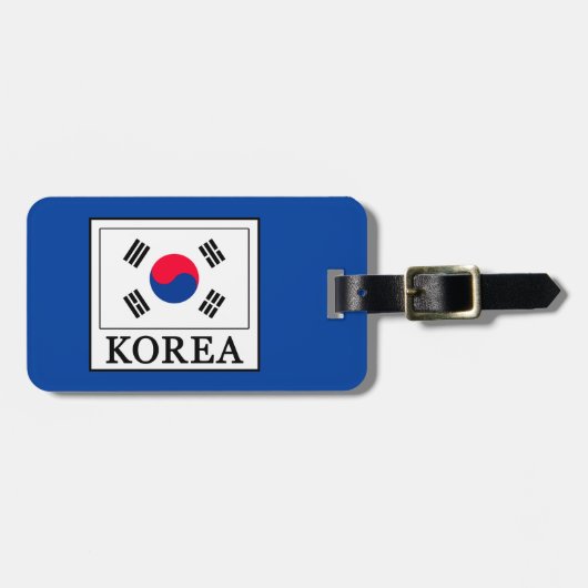 Korea Gepäckanhänger (Vorderseite horizontal)