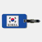 Korea Gepäckanhänger (Rückseite horizontal)