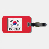 Korea Gepäckanhänger (Rückseite horizontal)