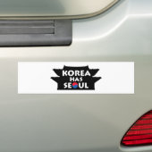 Korea hat Seoul Autoaufkleber (Auf Auto)