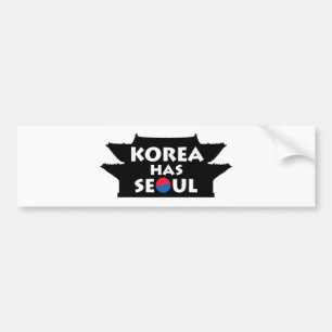 Korea hat Seoul Autoaufkleber