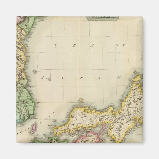 Korea, Japan Magnet (Vorne)