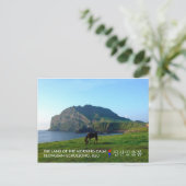 Korea Jeju Insel Postkarte für Postüberquerung (Stehend Vorderseite)