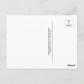 Korea Jeju Insel Postkarte für Postüberquerung (Rückseite)