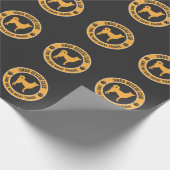 Korea Jindo Dog Rescue Pet Adoption Shelter Care Geschenkpapier (Ecke)