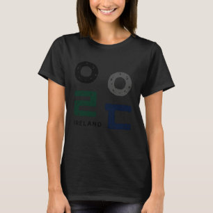 Korea K Kultur Hangul Konsonant Irland T-Shirt