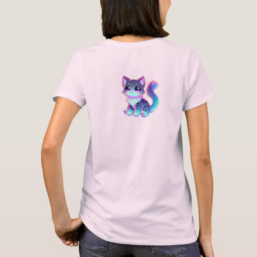 Korea Katzen T-Shirt (Rückseite)