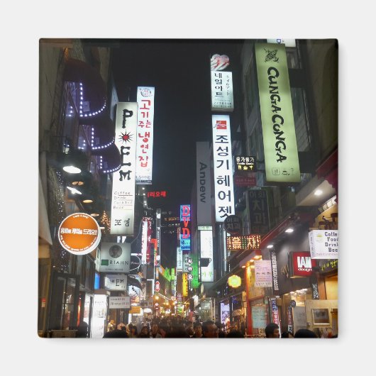 korea Lichter Magnet (Vorne)