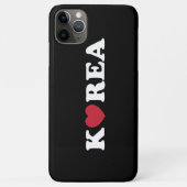Korea Liebe Heart Case-Mate iPhone Case (Rückseite)