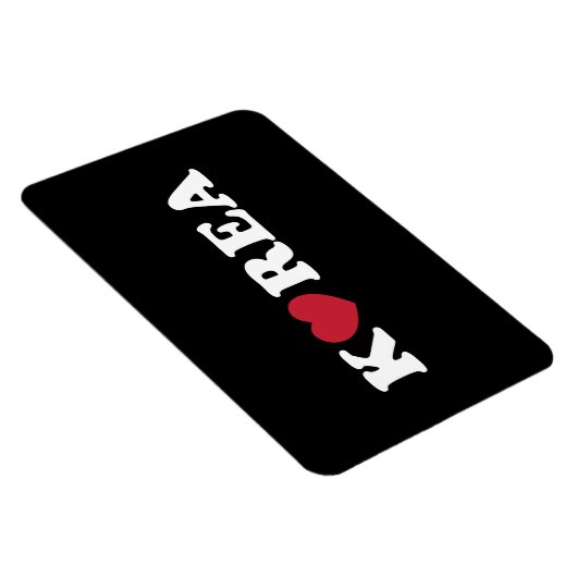 Korea Liebe Heart Magnet (Rechte Seite)