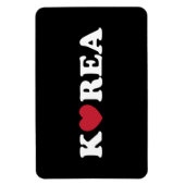 Korea Liebe Heart Magnet (Vertikal)