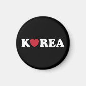 Korea Liebe Heart Magnet (Vorne)