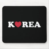 Korea Liebe Heart Mouse Pad Mousepad (Vorne)