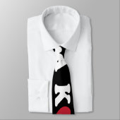 Korea Liebe Heart Neck Tie Krawatte (Gebunden)