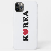 Korea Liebe Herz Case-Mate iPhone Hülle (Rückseite)