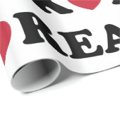 Korea Liebe Herz Geschenkpapier (Rolleneckpunkt)