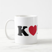 Korea Liebe Herz Kaffeetasse (Links)