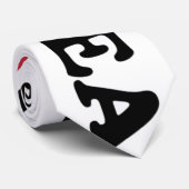 Korea Liebe Herz Krawatte (Gerollt)