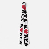 Korea Liebe Herz Krawatte (Rückseite)