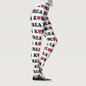 Korea Liebe Herz Leggings (Rechts)