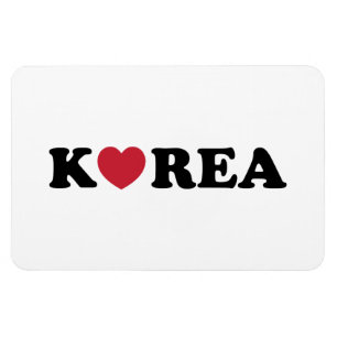 Korea Liebe Herz Magnet