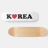 Korea Liebe Herz Skateboard (Horizontal)