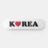 Korea Liebe Herz Skateboard (Horizontal)