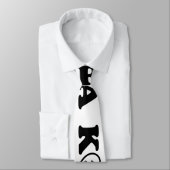 Korea Liebe Herzenflagge Krawatte (Gebunden)