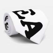 Korea Liebe Herzenflagge Krawatte (Gerollt)