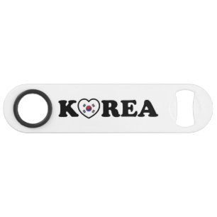 Korea Liebe Herzenflagge Speed Flaschenöffner