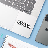 Korea Liebe Herzensticker Aufkleber (Laptop mit iPhone)