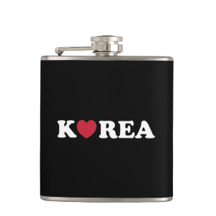 Korea Liebe Herzflasche Flachmann