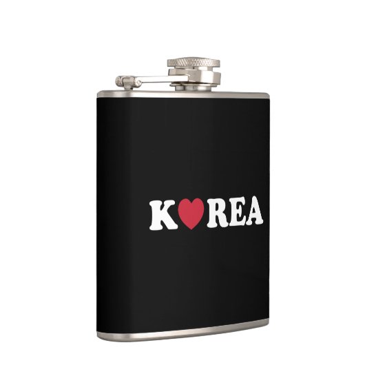 Korea Liebe Herzflasche Flachmann (Rechts)
