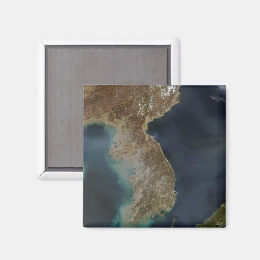 Korea Magnet (Vorderseite/Rückseite)