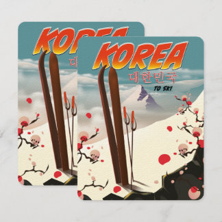 Korea muss Ski fahren