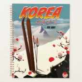 Korea muss Ski fahren Planer (Vorderseite)