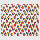 Korea-Muster Geschenkpapier (Flach)