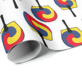 Korea-Muster Geschenkpapier (Rolleneckpunkt)
