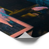 Korea Neon Poster (Ecke)